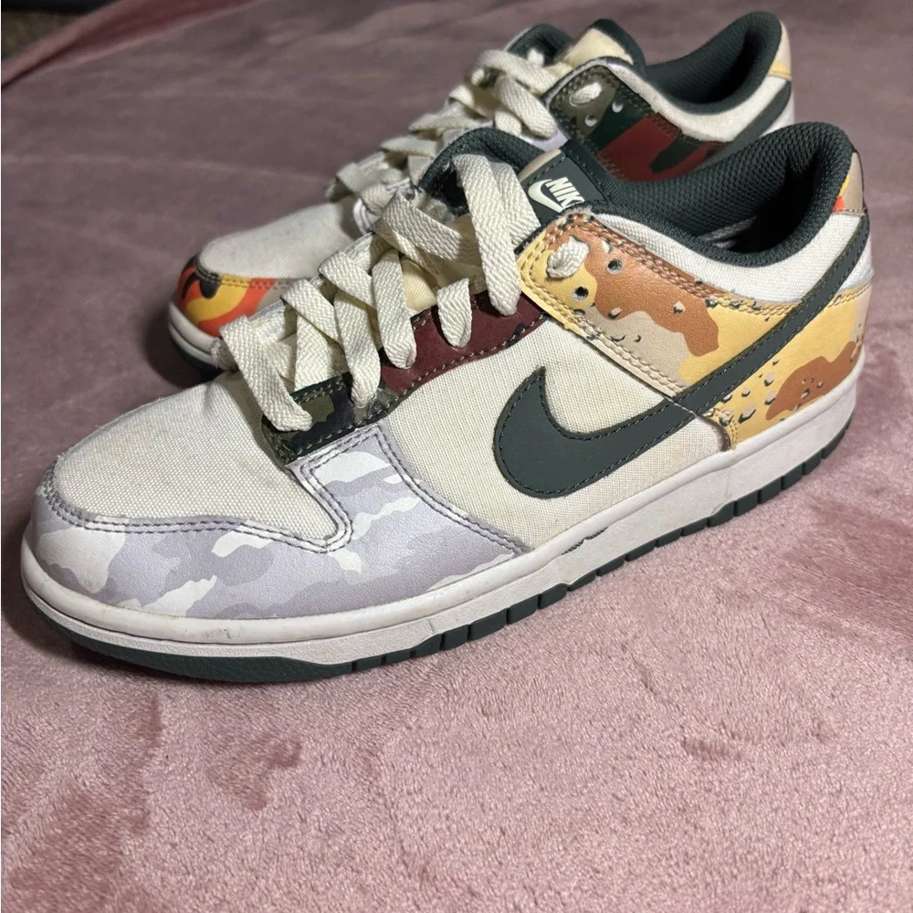 Nike Dunk Low SE 'Sail Multi-Camo' - Picture 3 of 6